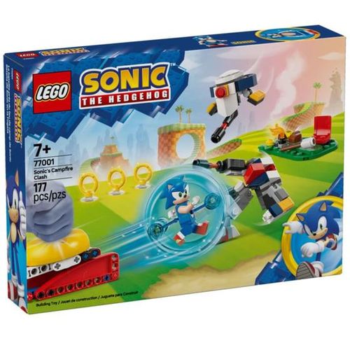 Blocos De Montar - Batalha na Fogueira do Sonic LEGO DO BRASIL