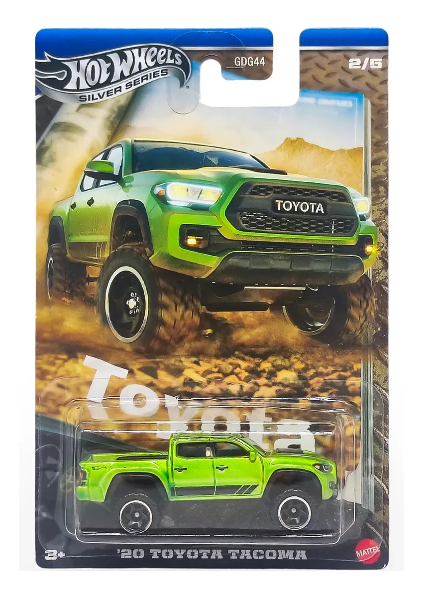 Carrinho Hot Wheels - 20 Toyota Tacoma - Silver Series - 1:64 MATTEL