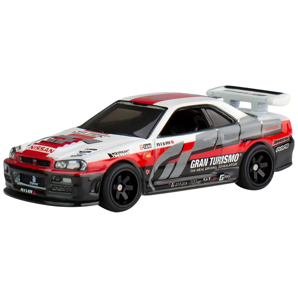 Hot Wheels Premium Nissan Skyline Gt-r R34 Gran Turismo 7 MATTEL