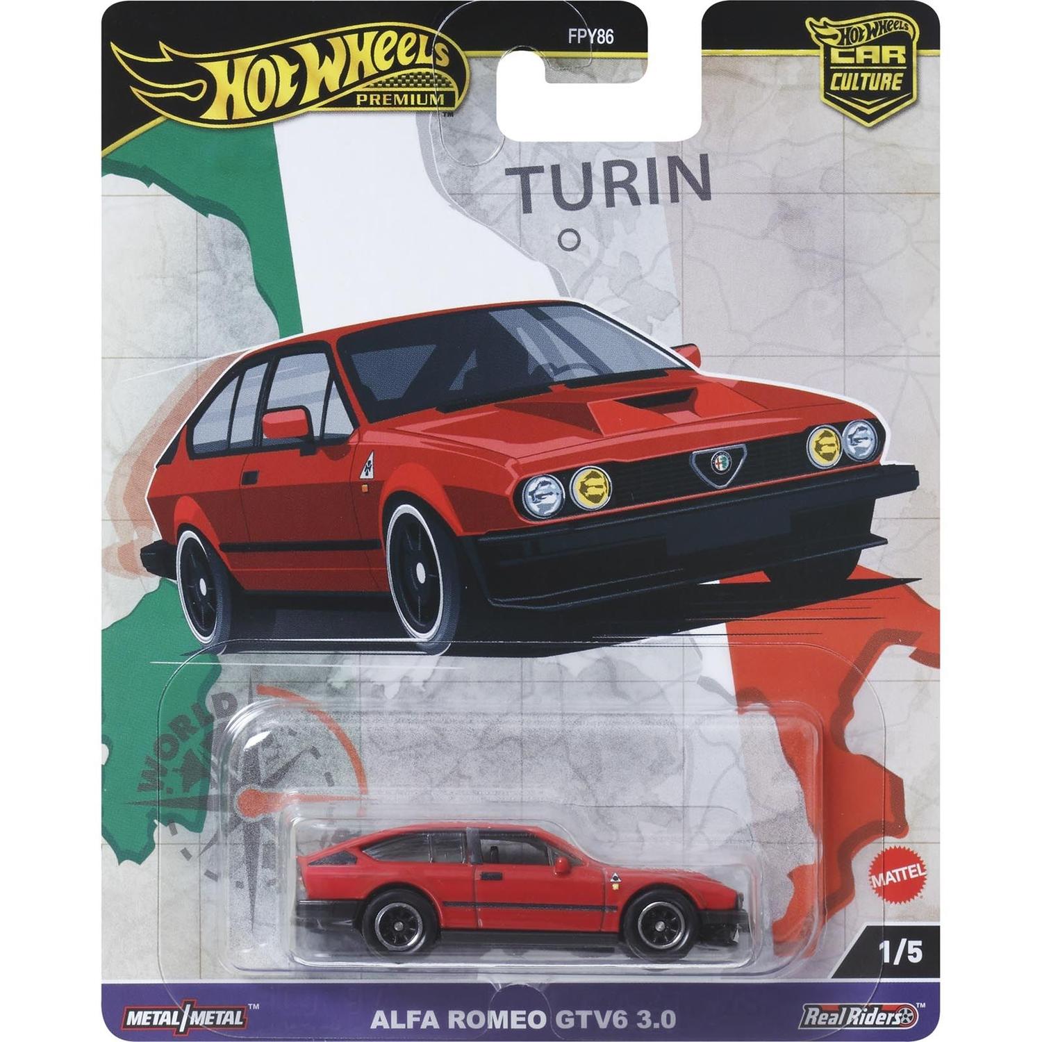 Carrinho - Hot Wheels - Alfa Romeo Gtv 6 3.0 - Mattel