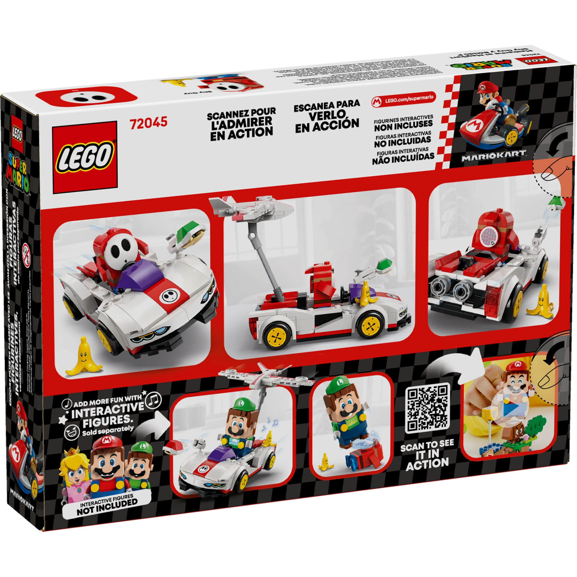 Bloco de montar - Mario kart guy e asa p LEGO DO BRASIL