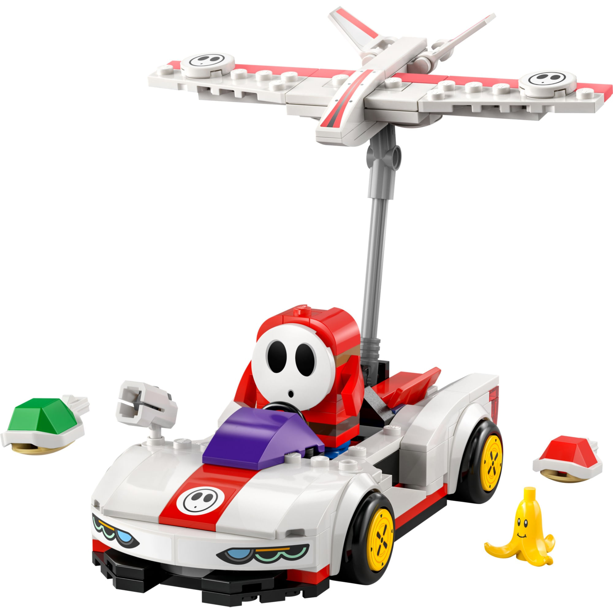 Bloco de montar - Mario kart guy e asa p LEGO DO BRASIL