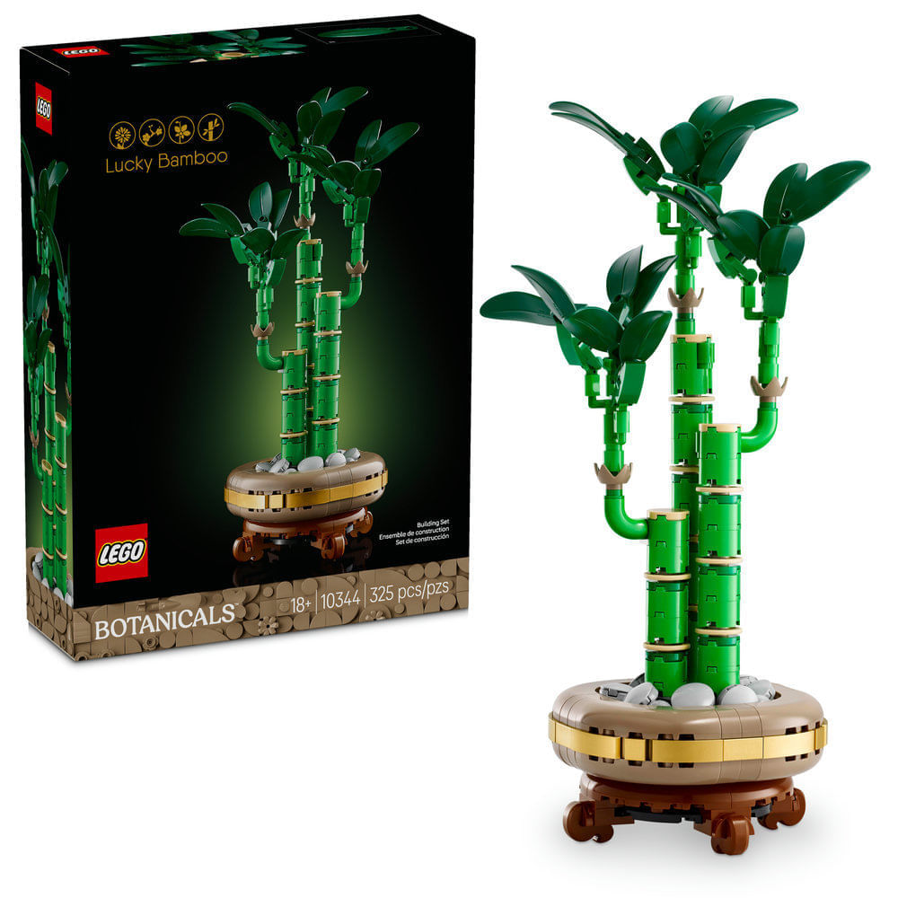 Blocos de Montar - Botanicals - Bambu da Sorte LEGO DO BRASIL