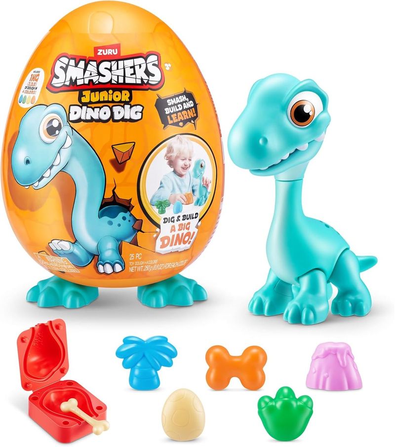 Smashers Junior Dino Dig Series 1 - Grande - Azul START-1760626617712