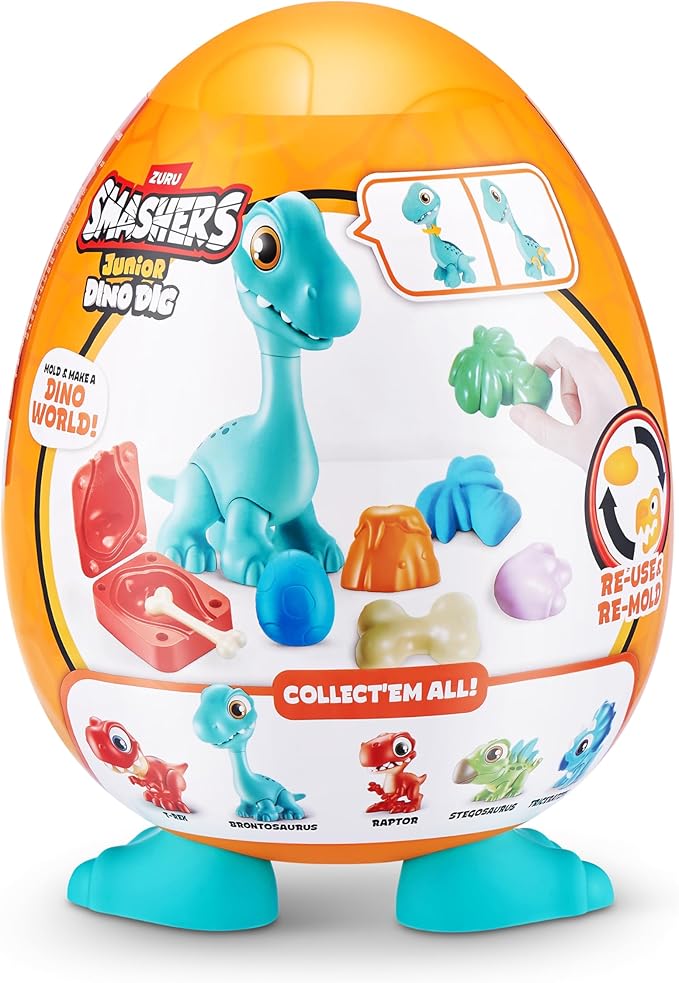 Smashers Junior Dino Dig Series 1 - Grande - Azul START-1760626648096