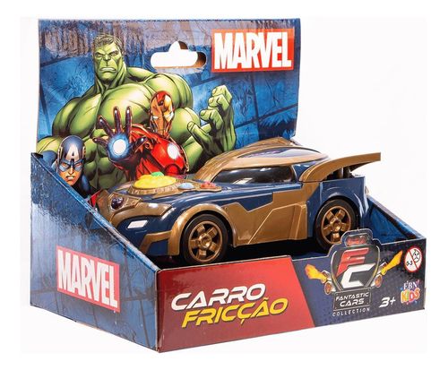 Carrinho - Thanos De Friccao Fantastic Marvel OFFICIAL BRAND COMPA