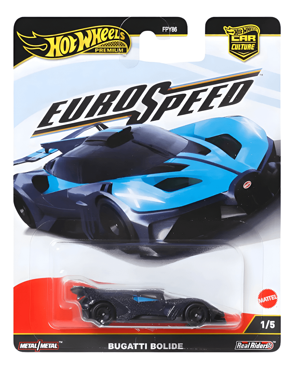 Hotwheels - Premium Car Bugatti bolide MATTEL
