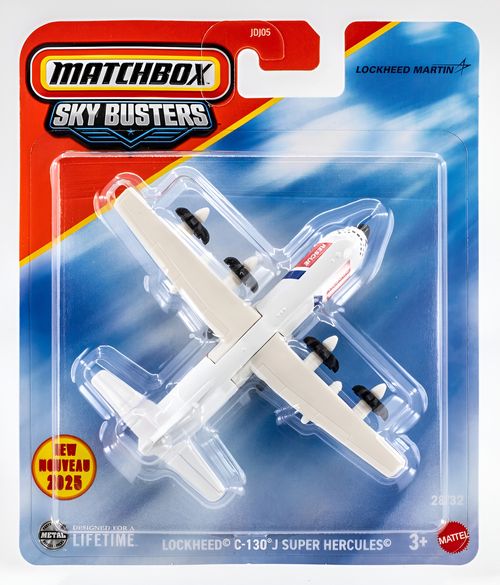 Aviao Lockheed C-130 J Super Hercules - Matchbox MATTEL