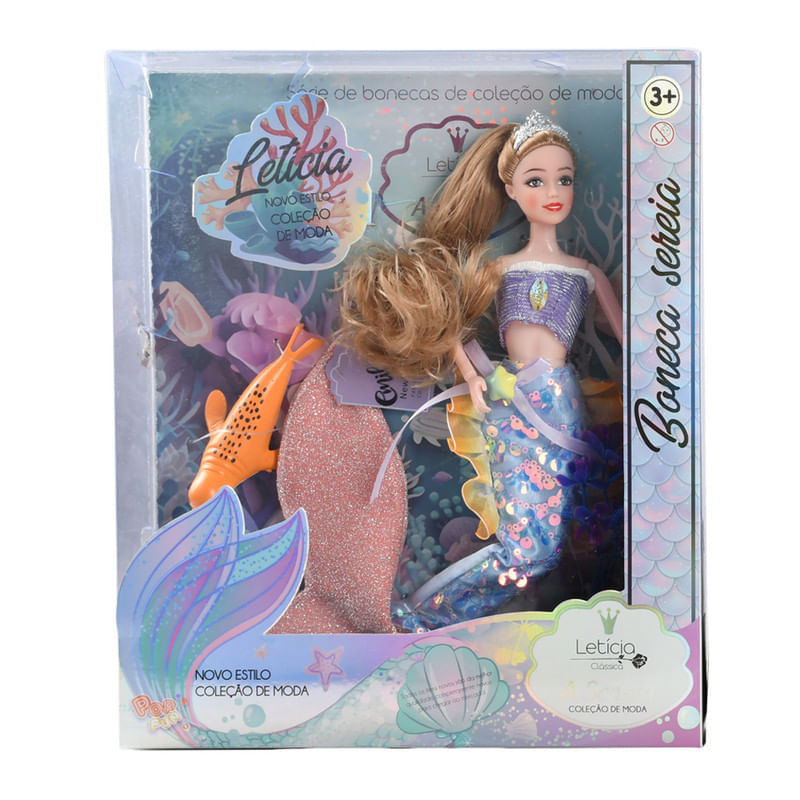 Boneca Leticia Novo Estilo Colecao de Moda - Lilas HONGYAO Boneca Leticia Novo Estilo Colecao de Moda - Lilas HONGYAO