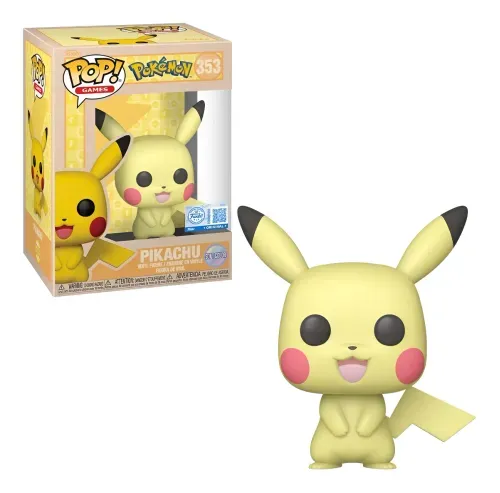 Boneco - Funko Pokemon - Pikachu CANDIDE