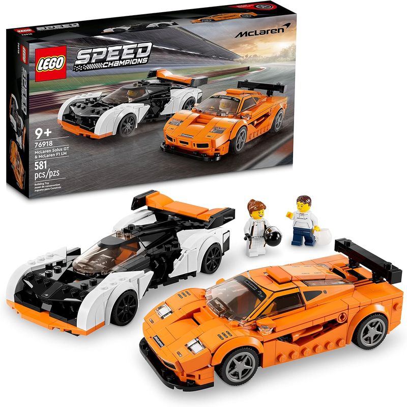 Blocos de Montar - Speed Champions - McLaren Solus GT e F1 LM - 76918 LEGO DO BRASIL-1762201730608