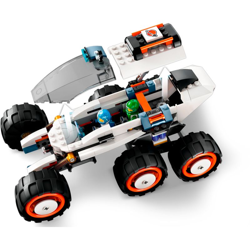 Blocos de Montar - Carro de Exploracao Espacial e Vida Extraterrestre LEGO DO BRASIL-1762450068006