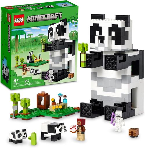 Blocos de Montar - Lego Minecraft - O Refugio do Panda LEGO DO BRASIL