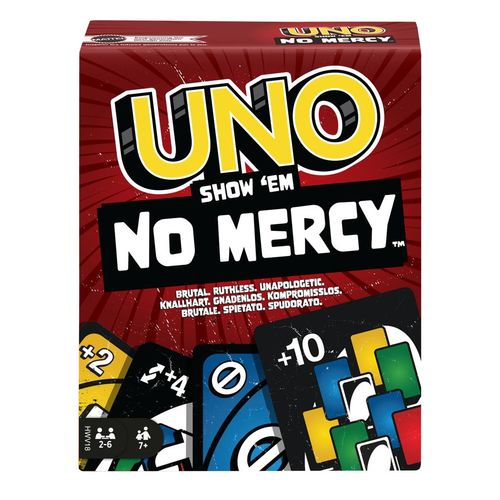 Jogo De Cartas - Uno Show Em No Mercy MATTEL