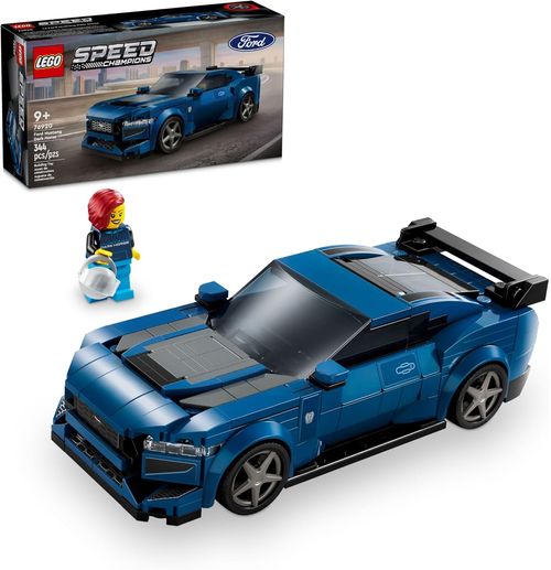 Blocos de Montar - Speed Champions - Ford Mustang Dark Horse LEGO DO BRASIL