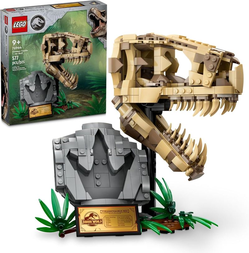 Blocos de Montar - Fosseis de Dinossauros T-Rex – Caveira LEGO DO BRASIL-1762866149712