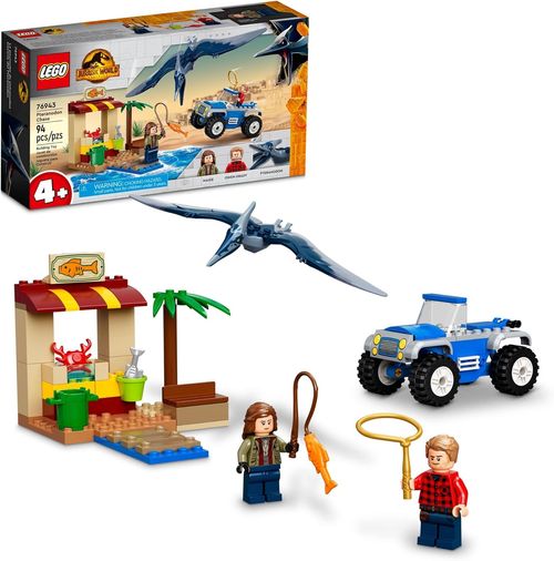 Blocos de Montar - Jurassic World Pteranodon Chase LEGO DO BRASIL