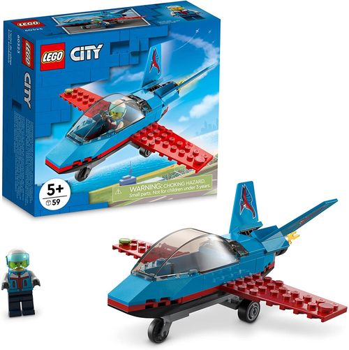 Blocos de Montar - City - Aviao de Acrobacias - 60323 LEGO DO BRASIL