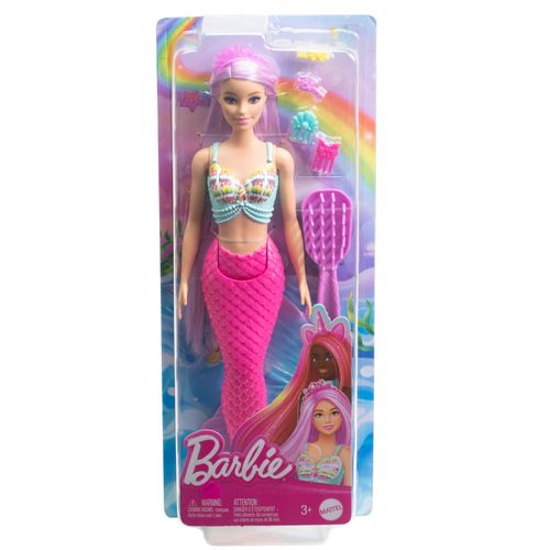 Boneca - Barbie Fantasy Sereia Cabelo Longo MATTEL