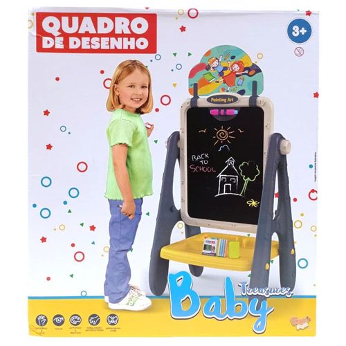 Quadro de Desenho Colorido Magnetico com Suporte TERRACO