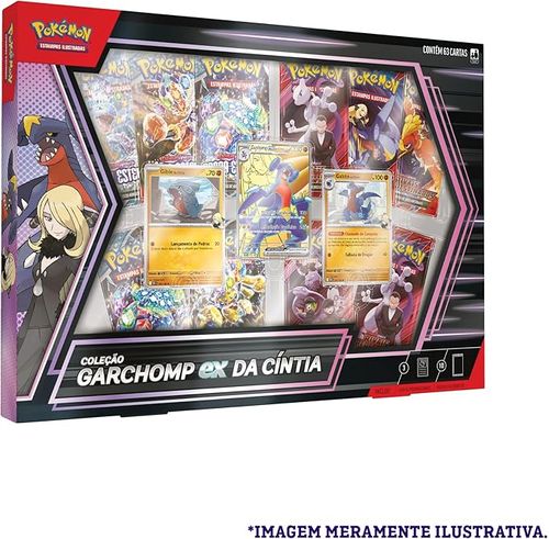 Jogo de Cartas - Box Pokemon Colecao Garchomp COPAG DA AMAZONIA