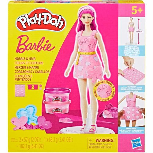 Massinha - Conjunto Play-Doh Barbie - Rosa HASBRO