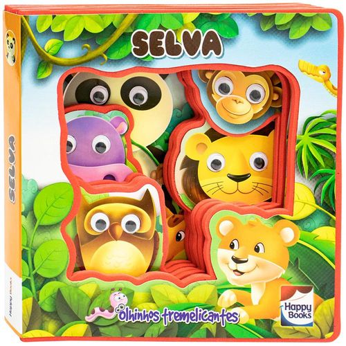 Livro - Aventuas com Olhinhos: Selva HAPPY BOOKS EDITORA