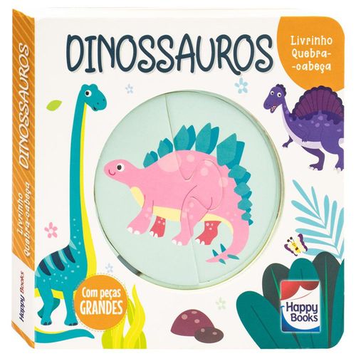 Livrinho Quebra-cabeca - Dinossauros