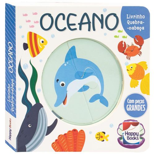 Livrinho Quebra-Cabeca - Oceano