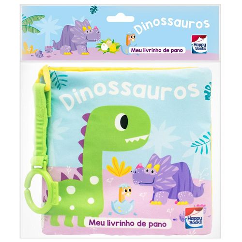 Meu Livrinho de Pano: Dinossauros HAPPY BOOKS EDITORA