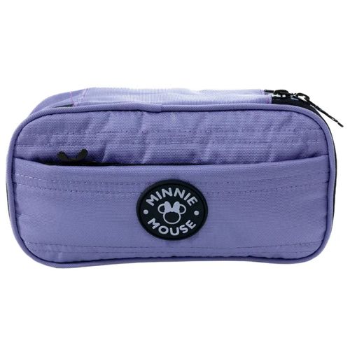 Estojo Duplo Matelasse Lilas - Disney Minnie