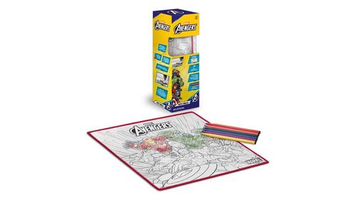 Tapete Magico Para Colorir - Avengers