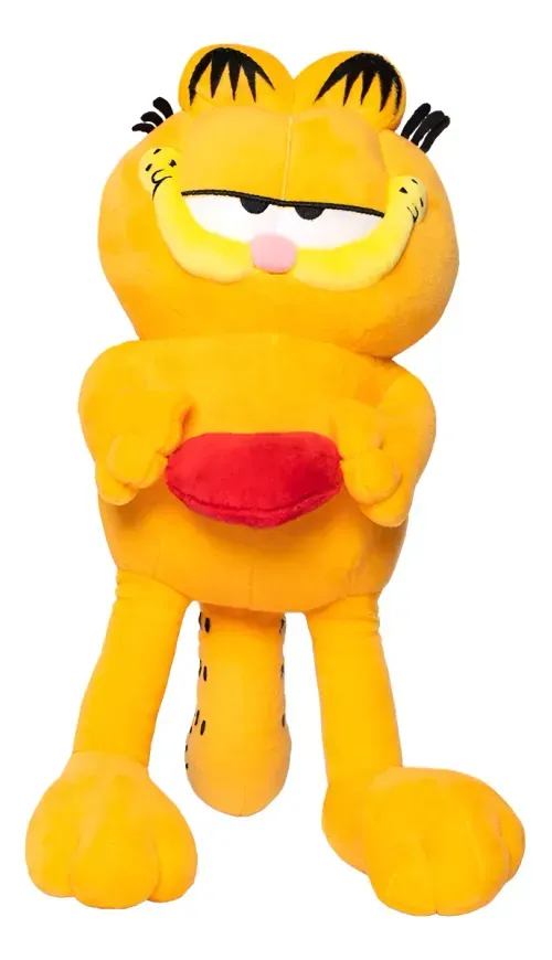 Garfield Pelúcia Com Coração
