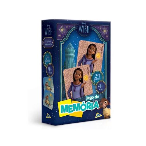 Jogo da Memoria - Disney Whish