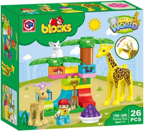 Cubic junior - Mundo Animal - 26 Pecas MULTIKIDS