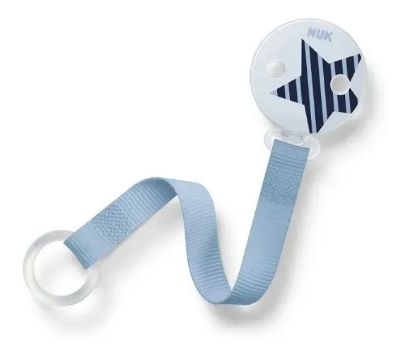 Encontraproduto.com.br - Prendedor De Chupeta - Boy NUK