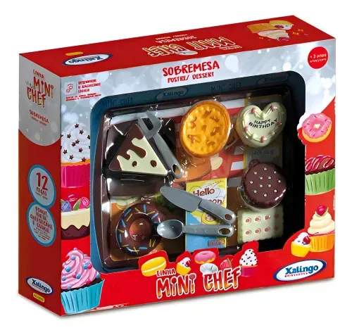 Brinquedo - Mini Chef - Sobremesa XALINGO