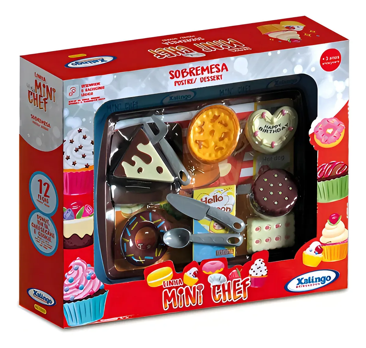 Brinquedo - Mini Chef - Sobremesa XALINGO
