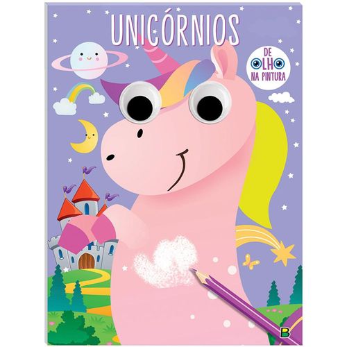 Livro De Colorir : De Olho Na Pintura! Unicornios