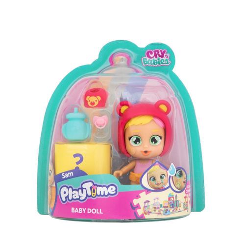 Boneca Cry Babies Playtime - Sam Baby Doll MULTIKIDS