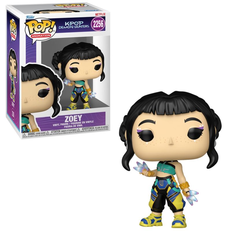 Boneco - Funko Pop! Guerreiras do K-Pop - 10 cm - Zoey CANDIDE-1772218294995