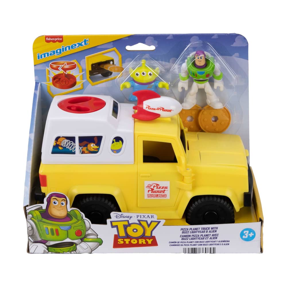 Caminhao - Pizza Planet - Toy Story -  Buzz e Alienigena MATTEL