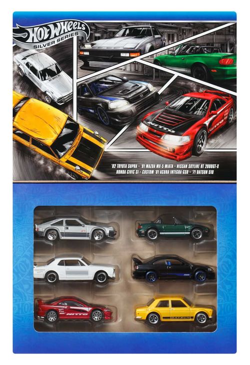 Hot Wheels Collector Veiculo de Brinquedo Pacote Carros Japoneses MATTEL