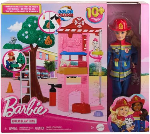 Boneca - Barbie Conjunto de Bombeira MATTEL