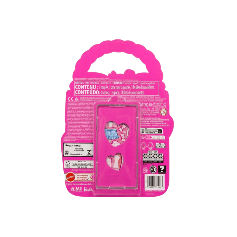 Boneca - Barbie - Brooklyn - Stickee Style MATTEL-1774466355919