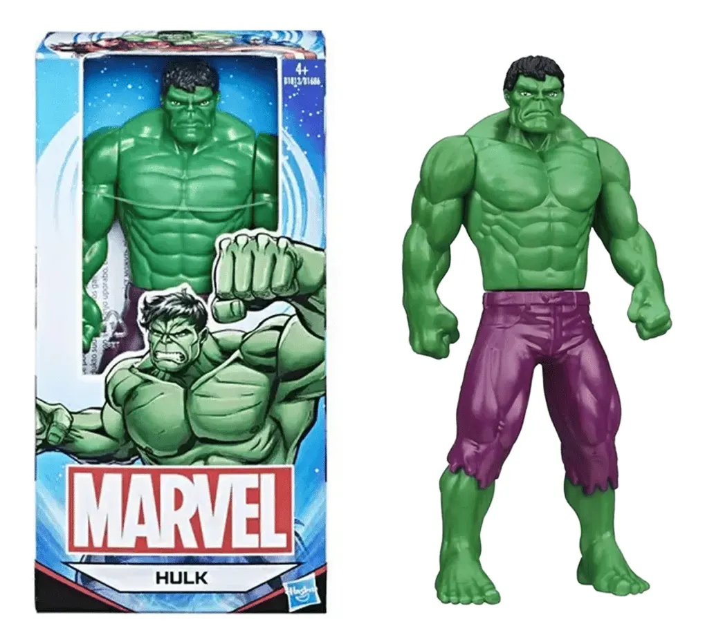 Boneco - Figura Marvel Hulk 6P HASBRO