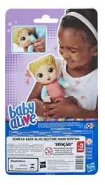 Boneca - Baby Alive - Hora do Soninho - Loira HASBRO-1774894525184