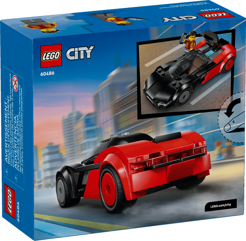 Bloco de Montar - Supercarro Eletrico - City M BRINQ
