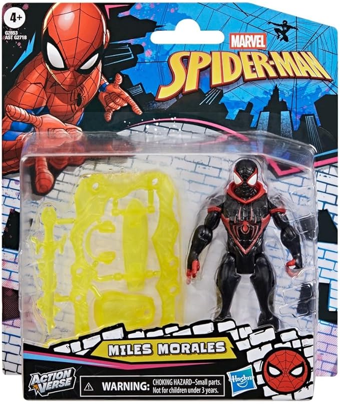Figura - Spider-Man Miles Morales - Articulada HASBRO