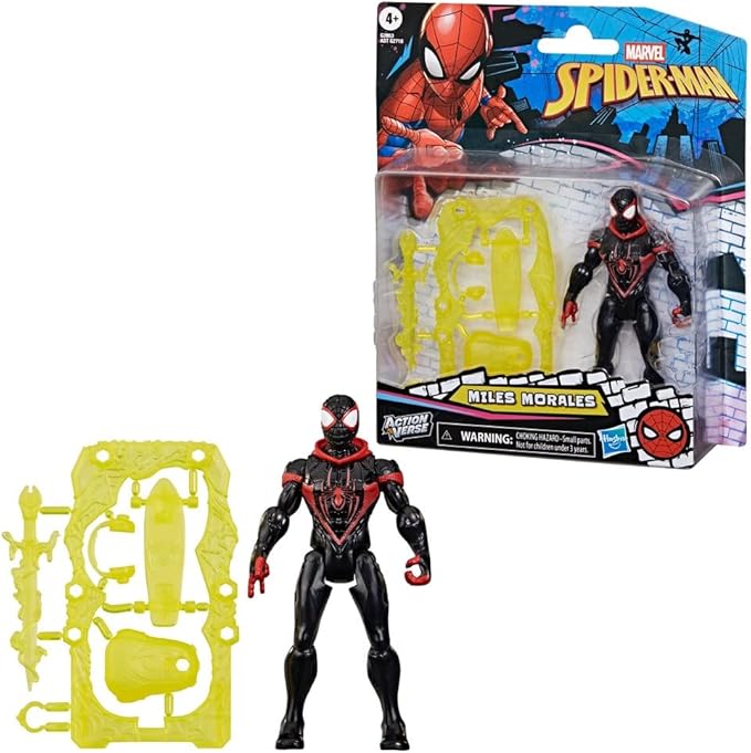 Figura - Spider-Man Miles Morales - Articulada HASBRO